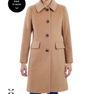 Anne Klein Cashmere Blend Coat Sz 10 (M)